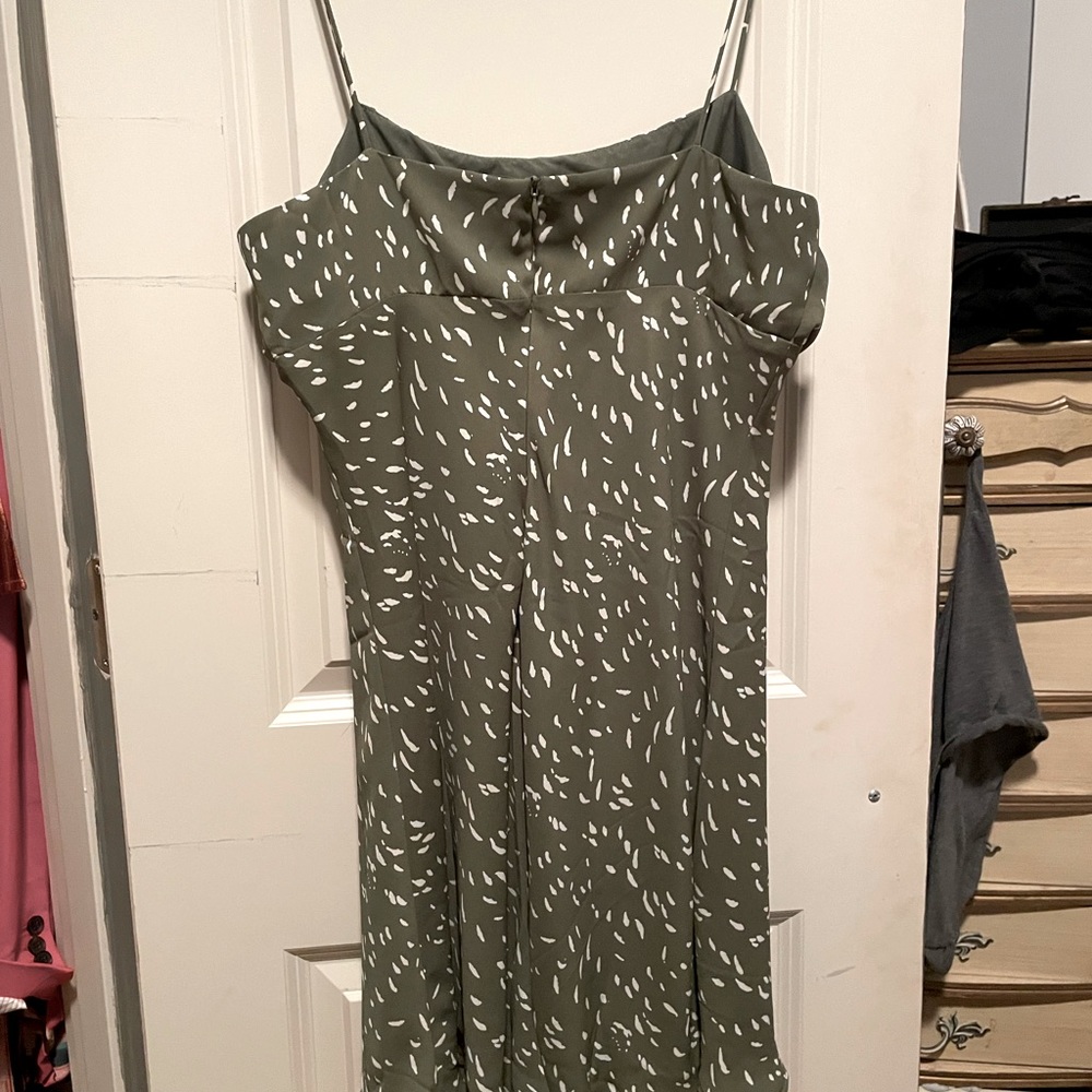 Green Strappy Dress
